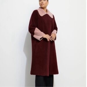 Free People Unreal Fur Furever Chic coat S